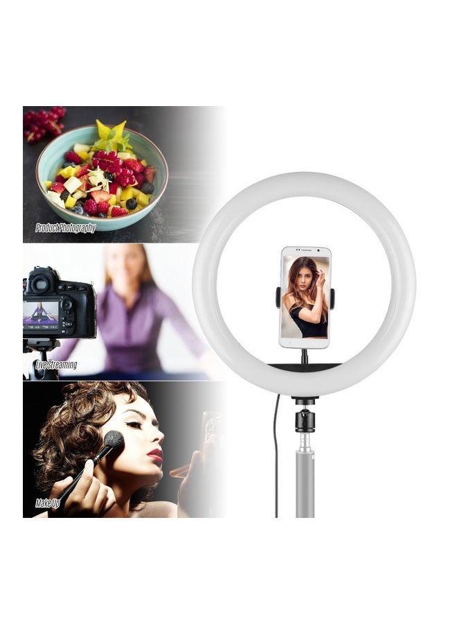 168-Piece LED Beads Ring Light Fill-In Lamp Black  - Image 5