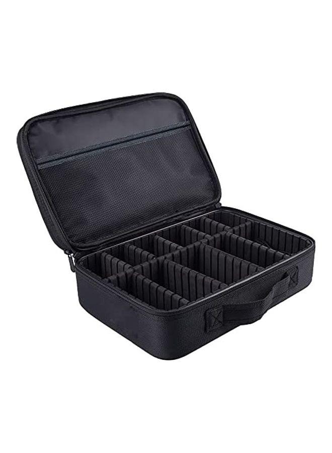 منظم مستحضرات تجميل أكسفورد. أسود - Image 1