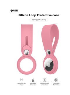 Waterproof Protective Cover For Apple AirTag Pink/Silver