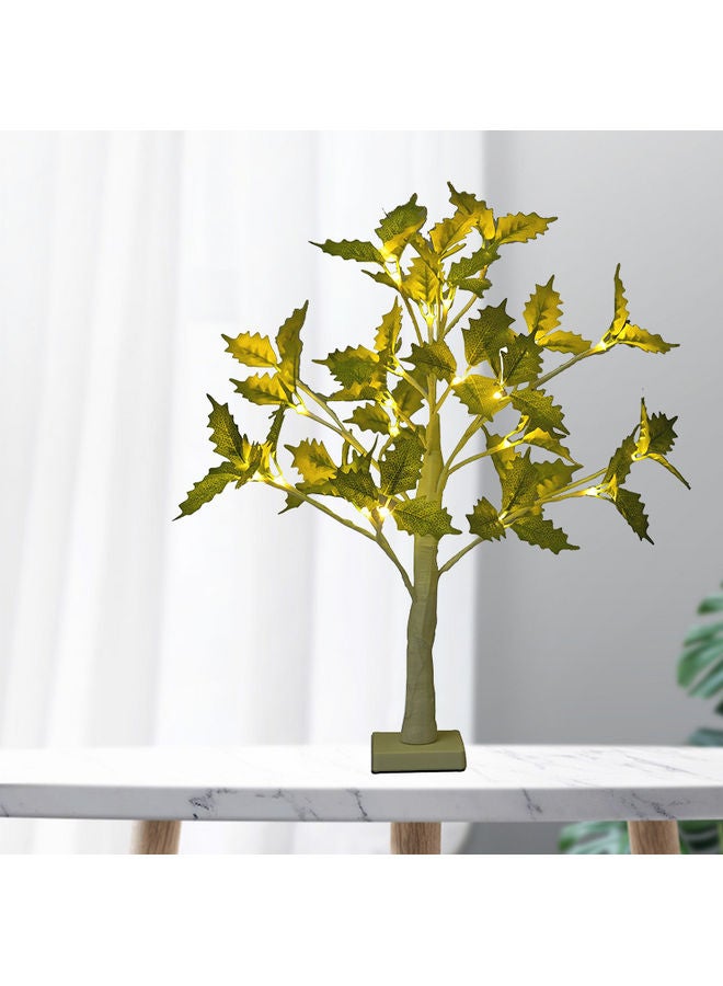 Maple Leaves Tree Branch Light Green 46.00x11.50x11.50cm  - Image 2