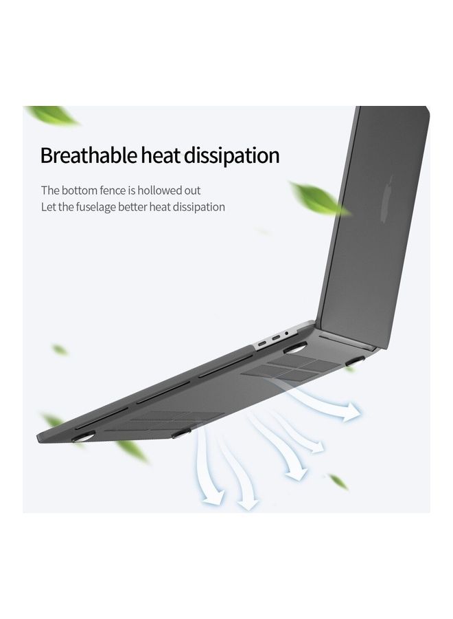 O Ozone Crystal Clear Case Cover For MacBook Grey - Image 3