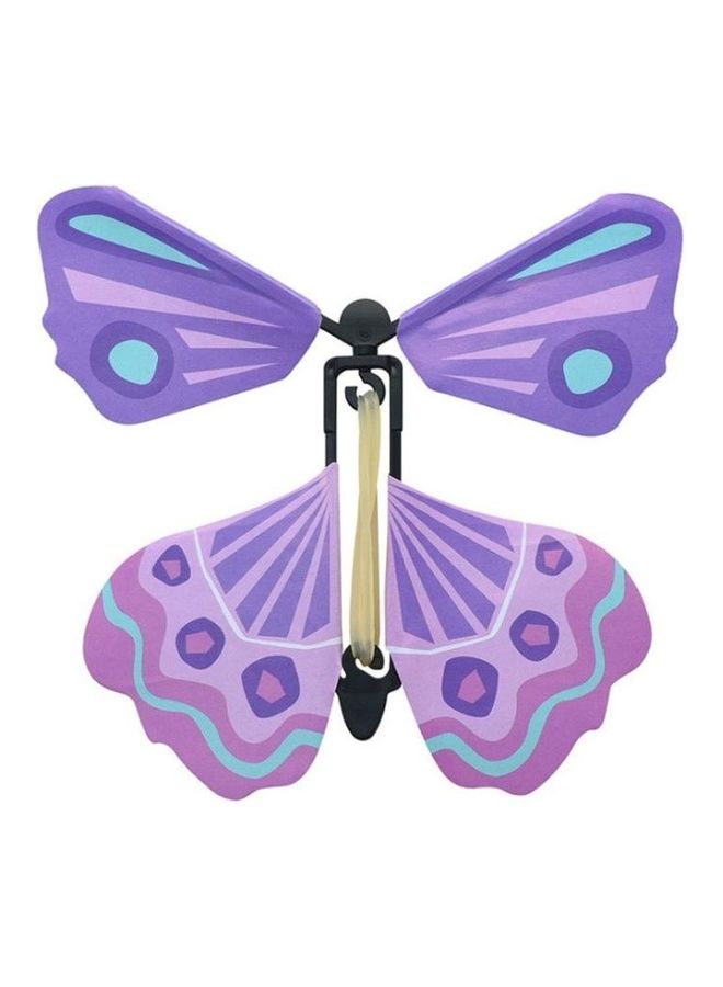 BGM Flying Butterfly Toy Magic Props Violet - Image 1