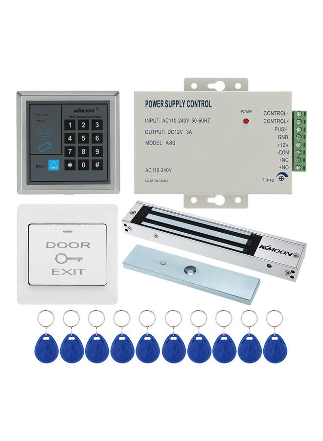 KKmoon - Door Entry Access Control System Kit P Multicolour - Image 1