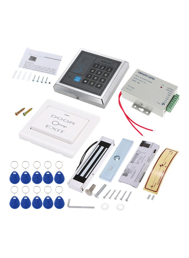 KKmoon - Door Entry Access Control System Kit P Multicolour - Image 1