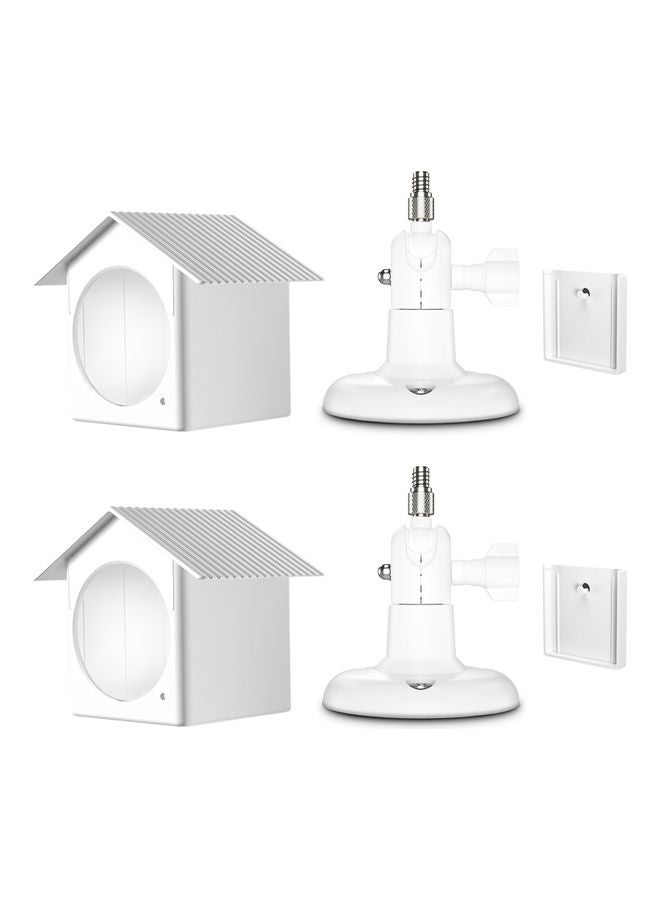Protective Cover Set For Wyze Cam White  - Image 1