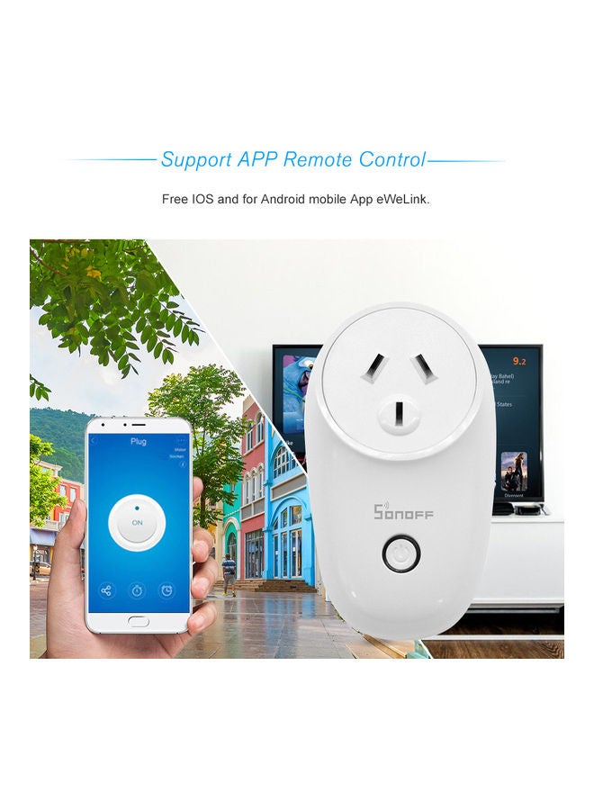 SONOFF Wireless Remote Control Charging Adapter White - Image 2