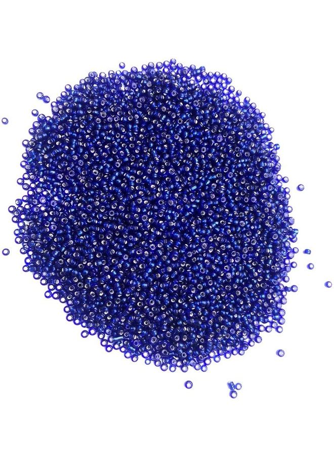 مجموعة خرز زجاجي دائري الشكل مكون من 5000 قطعة 0.2سم - Image 1