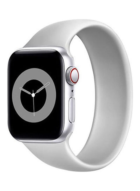 Buckle Free Sporty Sillicon Loop Strap Loop-40M Grey