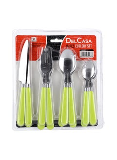DELCASA 16-Piece Cutlery Set Assorted Colour  - Image 2