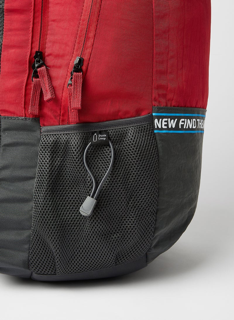 Safari Colourblock Backpack Red  - Image 3