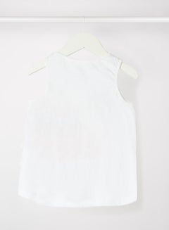 SMYK Kids/Teen Pineapple Print Vest White  - Image 2