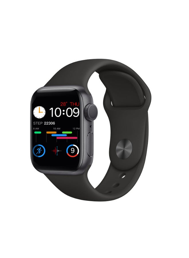 Mi VAZA - T500+Pro IP67 Waterproof Smartwatch Black - Image 1