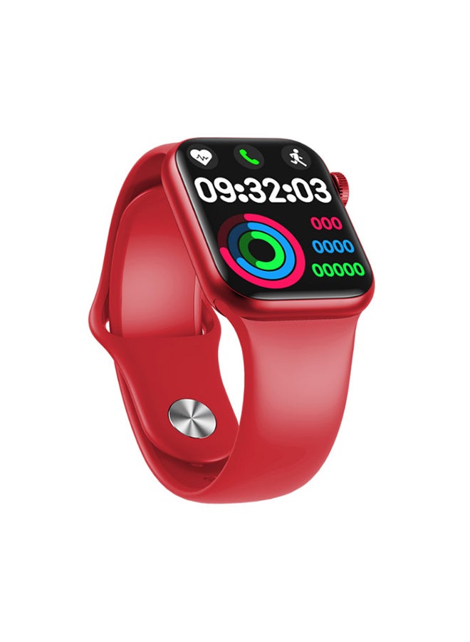 Mi VAZA - Hw12 IP67 Waterproof App Wearfit Pro 3D Dynamic Dial Smartwatch Red - Image 1