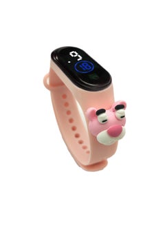 Mi VAZA M4 Cartoon Children's LED Electronic Waterproof Touch Watch Pink 