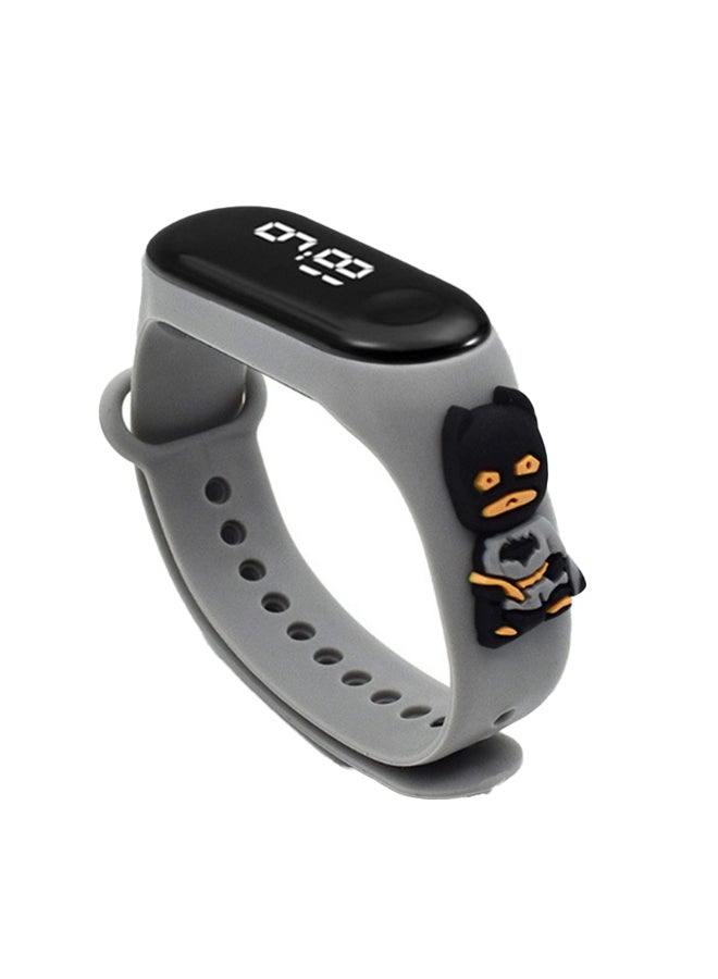 Mi VAZA M3 Cartoon Children's LED Electronic Waterproof Touch Watch Grey 