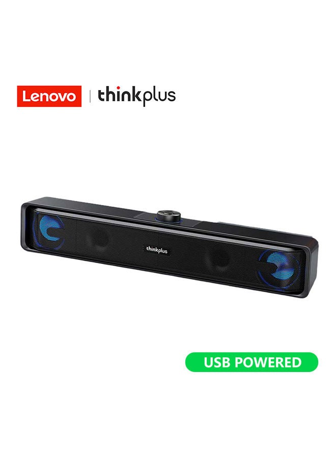 Lenovo - TS32 USB Powered BT Speaker Black - Image 1