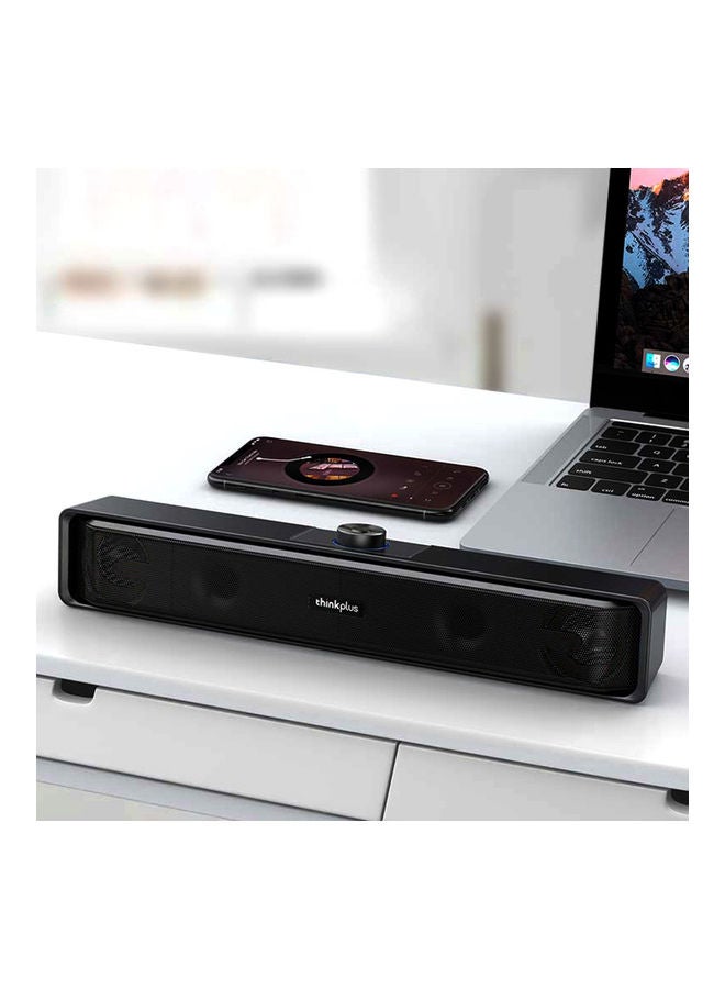 Lenovo - TS32 USB Powered BT Speaker Black - Image 1