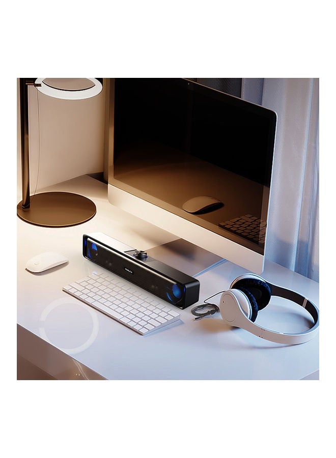 Lenovo - TS32 USB Powered BT Speaker Black - Image 1