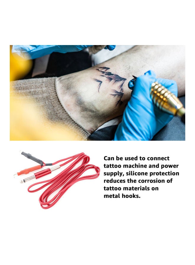 Silicone Tattoo Hook Line Red - Image 4