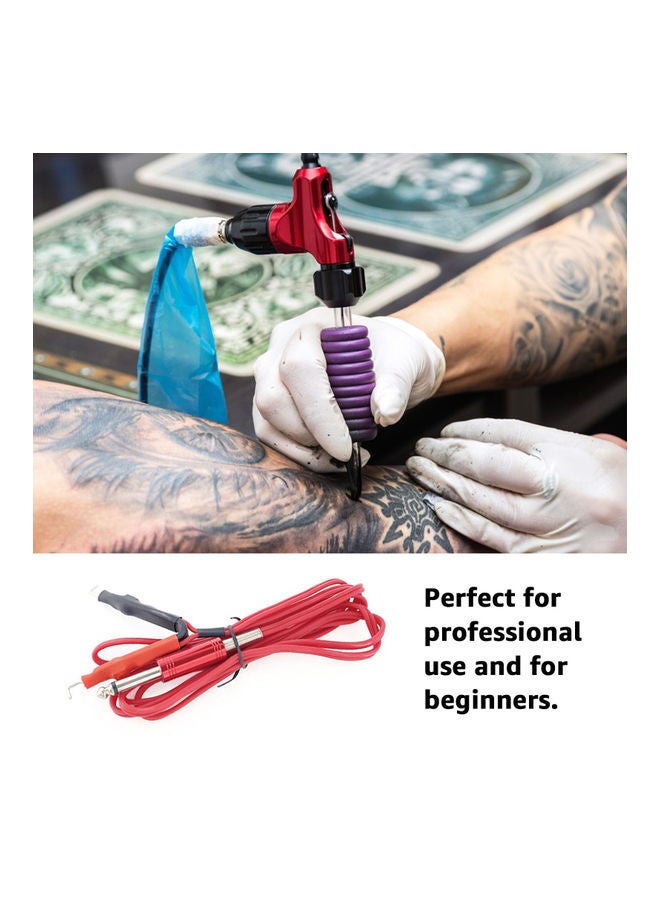 Silicone Tattoo Hook Line Red - Image 5