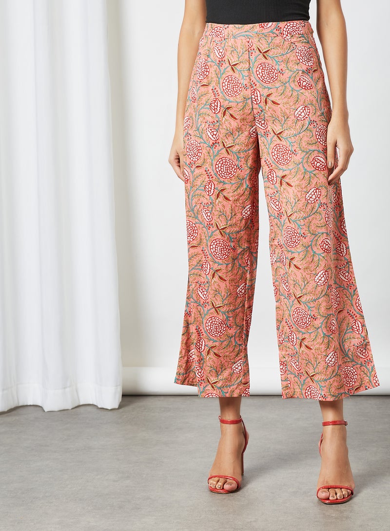 AKS Printed 3-Piece Set Red  - Image 4