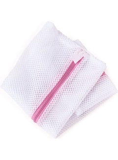 Generic Zippered Mesh Laundry Wash Bag for Delicates Bra Lingerie Socks Clear 30 X 40 X 0.5cm  - Image 3