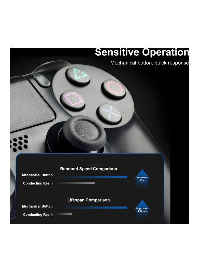 P4 BT USB Wirelessly Rechargeable Gaming Controller  - Image 2