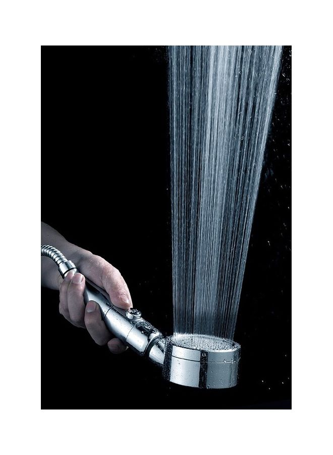 One Switch Rotating Shower Head Silver 26 x 8 x 8cm  - Image 3