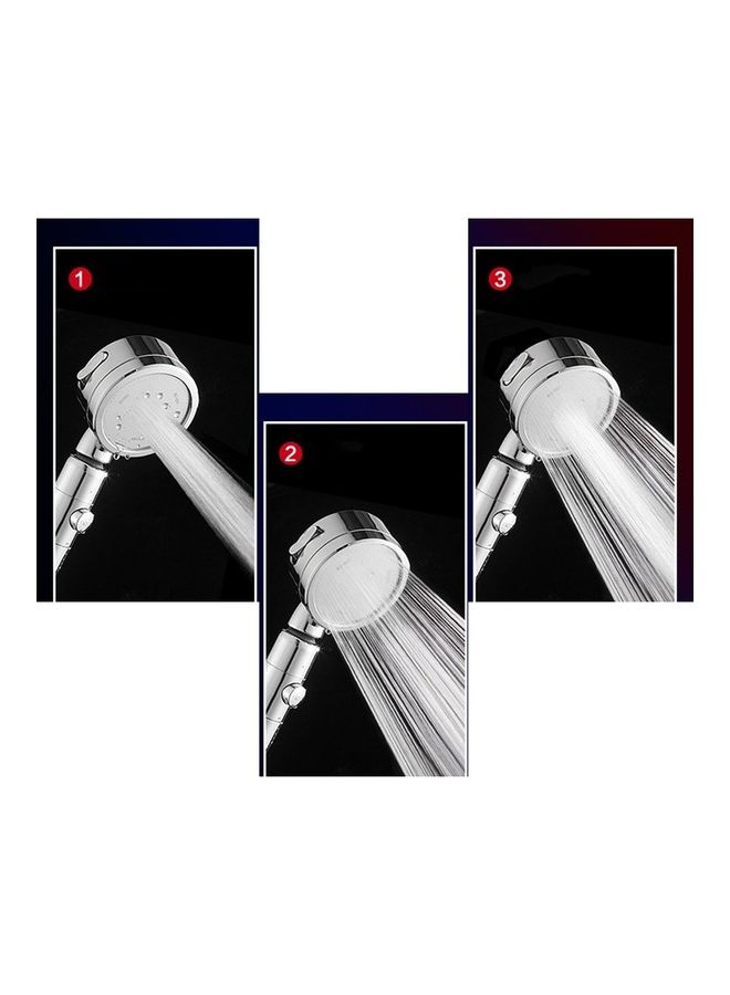 One Switch Rotating Shower Head Silver 26 x 8 x 8cm  - Image 5