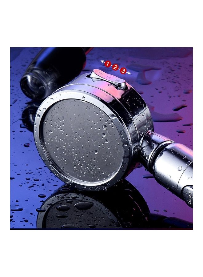 One Switch Rotating Shower Head Silver 26 x 8 x 8cm  - Image 1