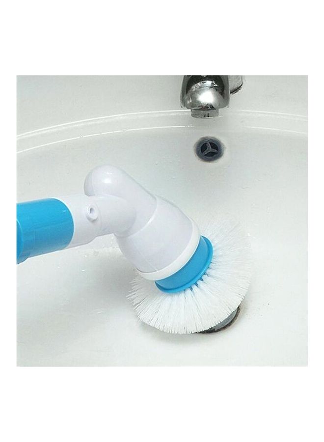 Electric Long Handle Turbo Scrub Spin Household Cleaning Brush White 55 X 8.5 X 22.5cm - Image 5