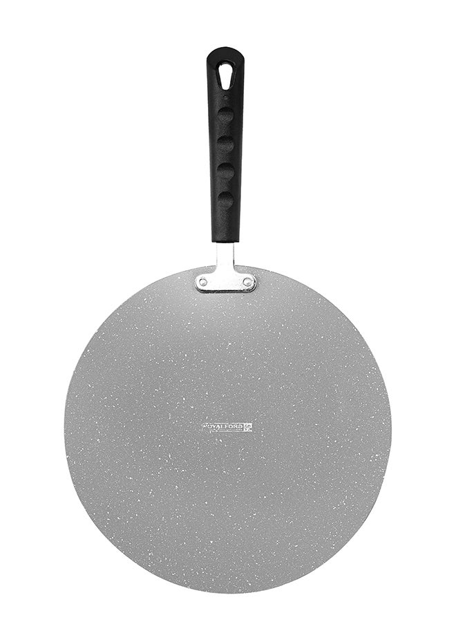 Royalford Granite Coated Smart Tawa Black/Grey 28cm  - Image 4
