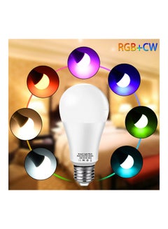 Generic 10W WIFI Smart RGB Led Bulb White 15X5.00X10.00cm  - Image 3