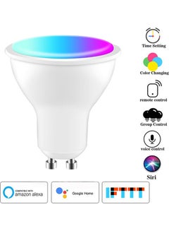 Generic Smart WiFi Colour Changing Led Bulb White 10X10.00X10.00cm  - Image 1