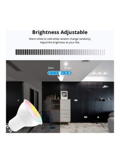 Generic Smart WiFi Colour Changing Led Bulb White 10X10.00X10.00cm  - Image 4