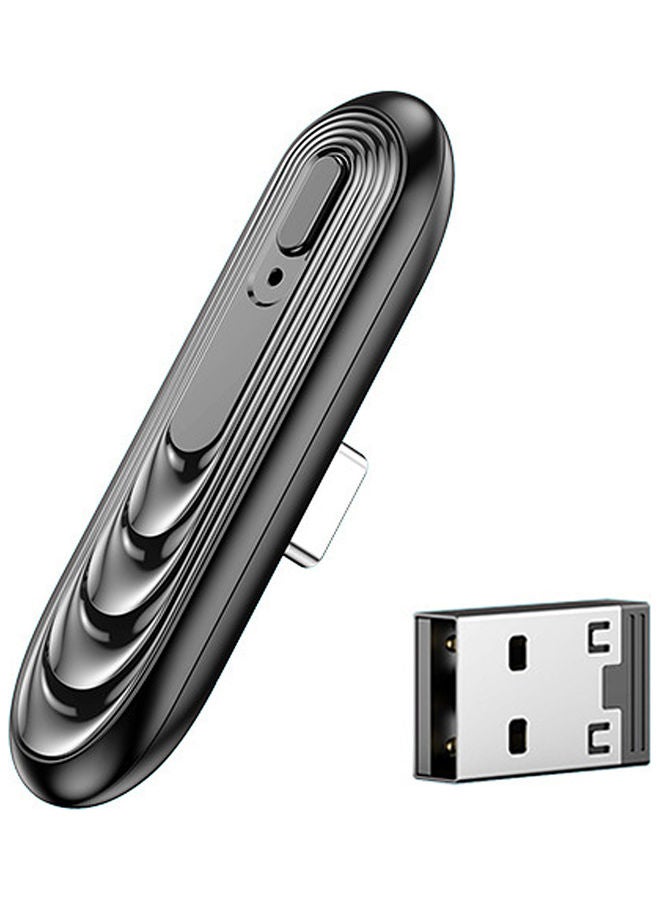 Type-C Bluetooth 5.0 Wireless Audio Transmitter Adapter Black - Image 1