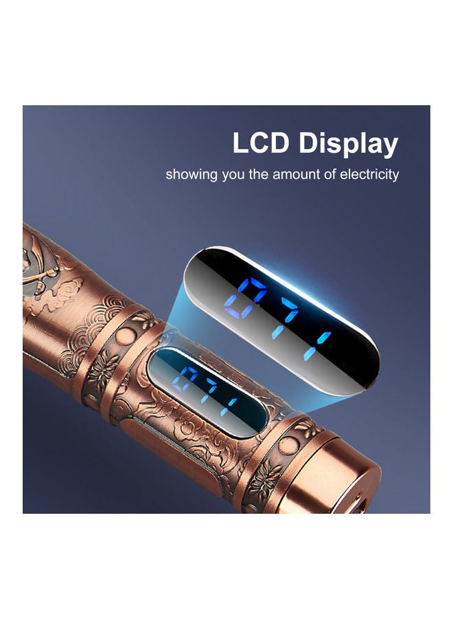 طقم أدوات كهربائي محمول لتشذيب الشعر بني/أسود - Image 3