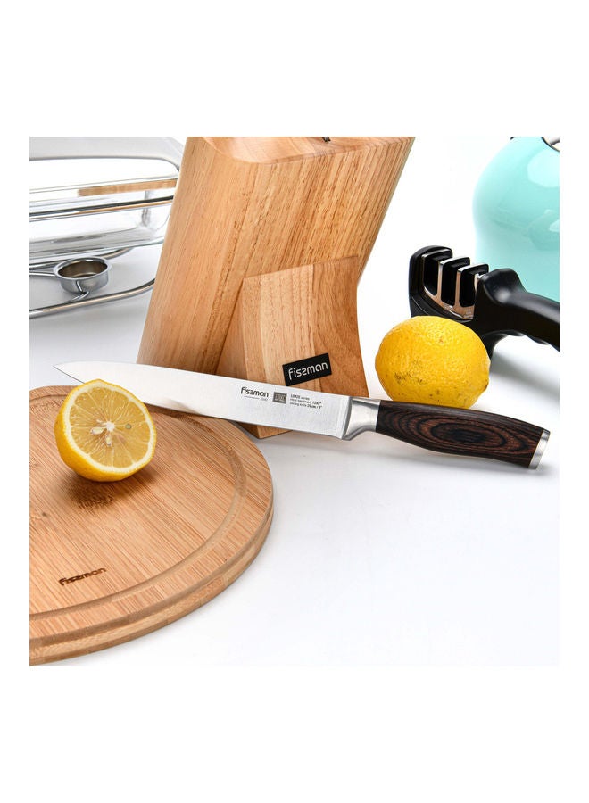 فيسمان سكين لورزا للتقطيع إلى شرائح من الستانلس ستيل فضي/بني - Image 4