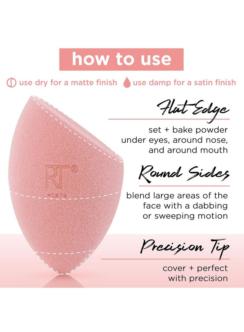 REAL TECHNIQUES Excl Love IRL Miracle Powder Sponge Superdrug Multicolour - Image 4
