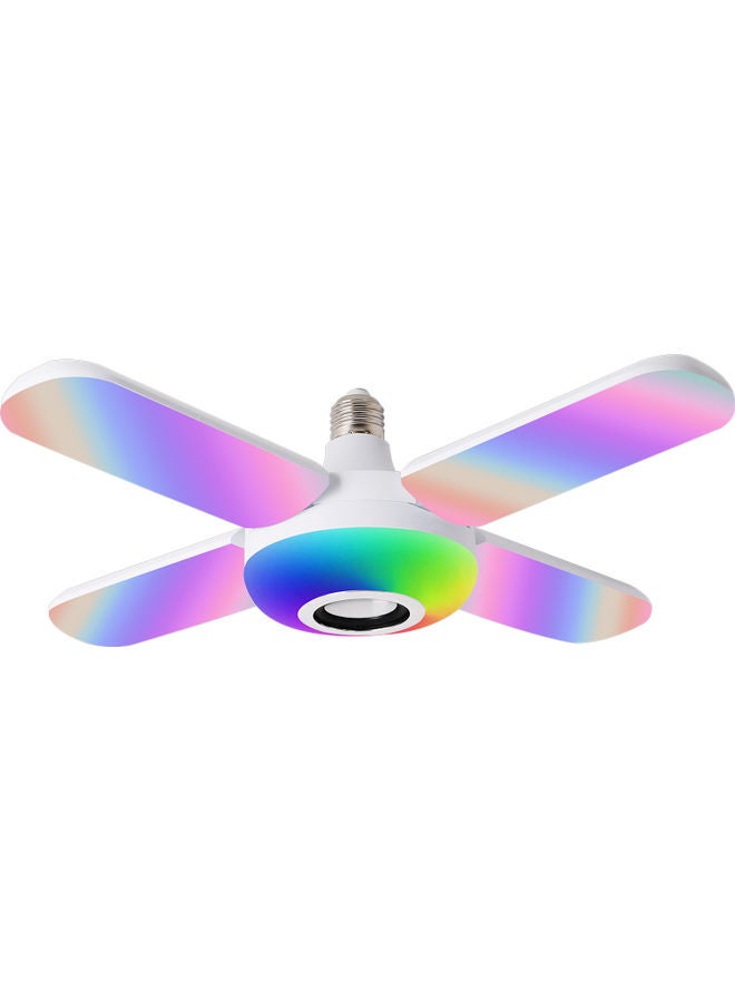 50W Clover Design Foldable Smart BT Connected LED Bulb Multicolour  - Image 1
