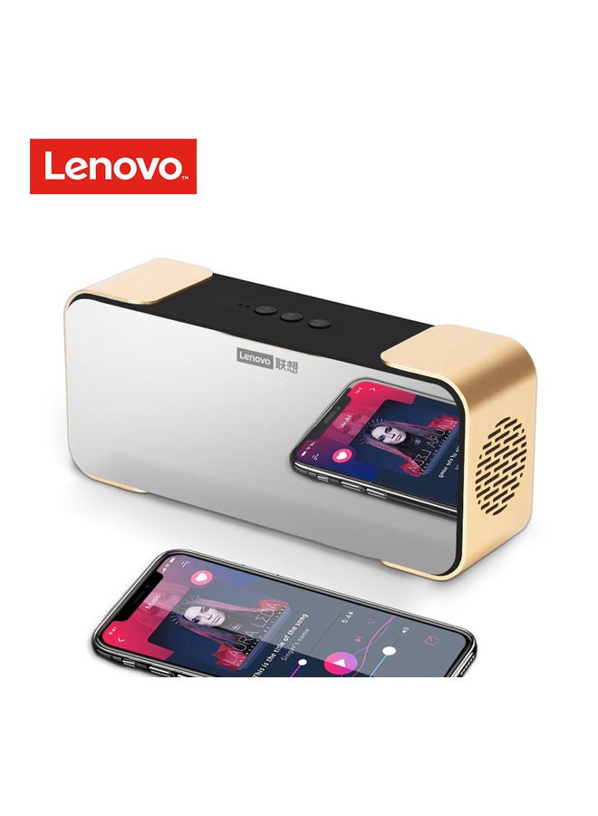 Lenovo L022 Portable Wireless BT Speaker Standard Version Gold - Image 1