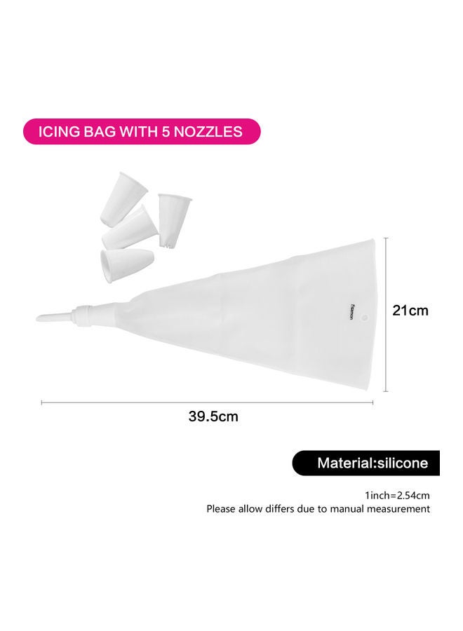 Icing Bag With 4 Nozzles .w 39.5x21cm - v1629973887/N50479878A_2