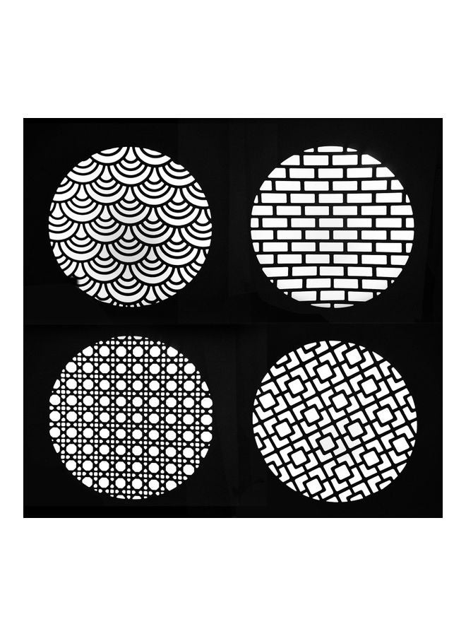 8-Piece Gobos Graphics Cards White  - Image 4