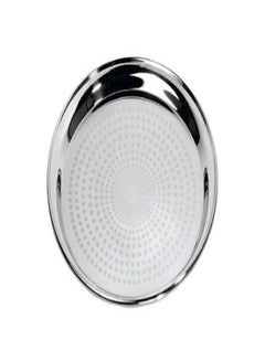 Royalford Stainless Steel Round Tray Silver 