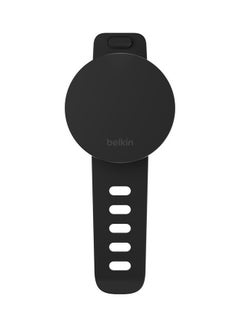 belkin Fitness Mount with MagSafe (for Gym Equipment, Magnetic Cellphone Mount Holder Handlebar Strap for Indoor Cycling, Treadmill, Spin Bike, Elliptical for iPhone 14, iPhone 13, iPhone 12 series) Black  - Image 2