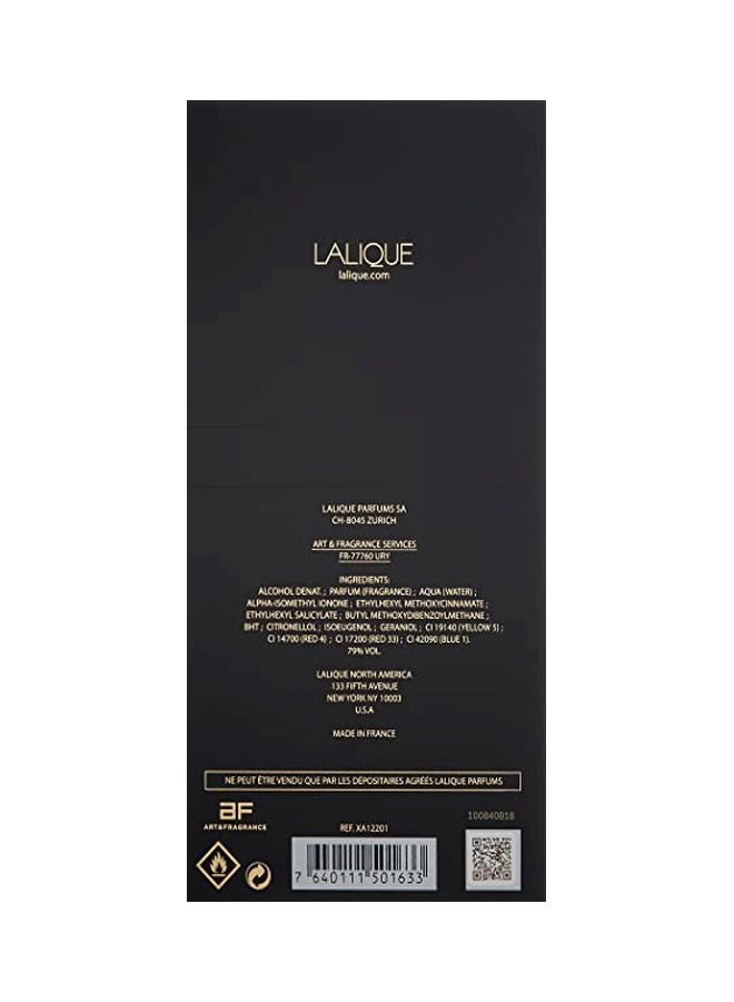 LALIQUE - Rose Royale Noir Premier EDP 100ml - Image 1