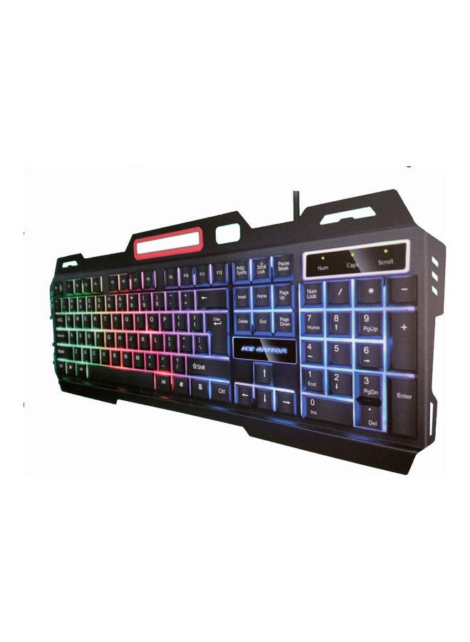 AMTCO K380 Rainbow Light Metal Gaming Keyboard - Image 2