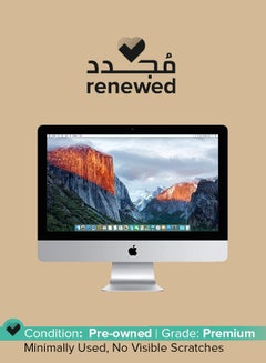 Apple Renewed - iMac MK142LL/A A1418 (2015) Laptop With 21.5-Inch Display, Intel Core i5 Processor/5th Gen/16GB RAM/256GB SSD/1536MB Intel Iris Plus Graphics 6200 English Silver  - Image 1