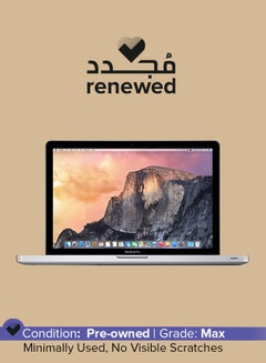 Renewed - Macbook Pro 8 (2011) A1278 Laptop With 13.3-Inch Display,Intel Core i5 Processor/1st Gen/4GB RAM/320GB HDD/384MB Intel HD Graphics 3000 English Silver English Silver