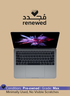 Renewed - Macbook Pro 14 (2017) A1708 Laptop With 13.3-Inch Display,Intel Core i5 Processor/7th Gen/8GB RAM/256GB SSD/1536MB Intel Iris Plus Graphics 640 Silver English Silver